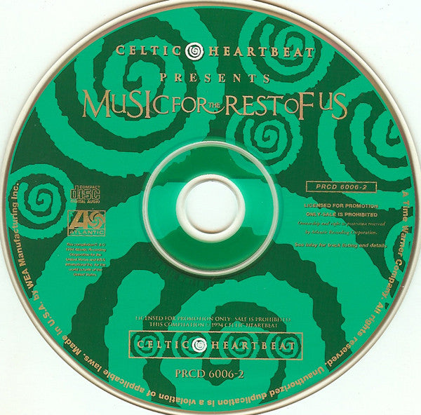 Various : Music For The Rest Of Us (CD, Comp, Promo)