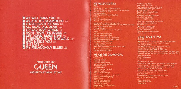 Queen : News Of The World (CD, Album, RE, Swi)