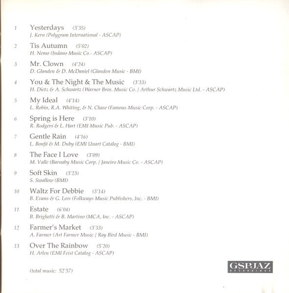 John Stowell Featuring Lynn Skinner (2) : Lines & Spaces (CD, Album)