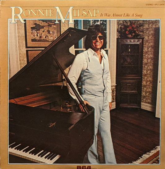 Ronnie Milsap : It Was Almost Like A Song (LP, Album, RE, Ind)