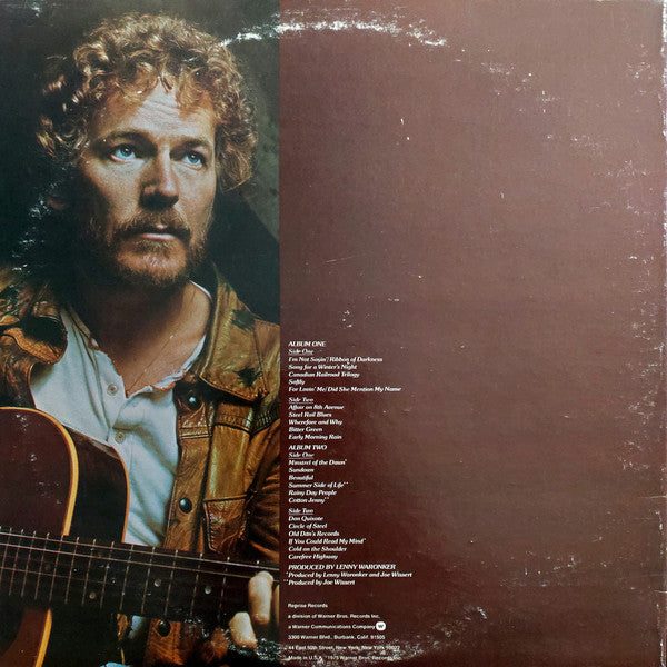 Gordon Lightfoot : Gord's Gold (2xLP, Comp, RP, Gat)