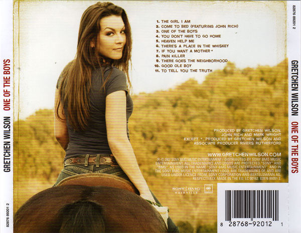 Gretchen Wilson : One Of The Boys (CD, Album)