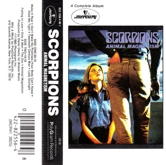 Scorpions : Animal Magnetism (Cass, Album, RE)