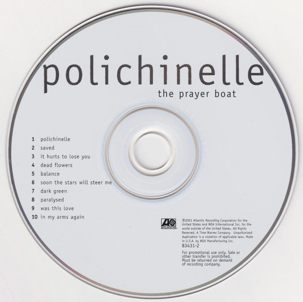 The Prayer Boat : Polichinelle (CD, Album, Promo)