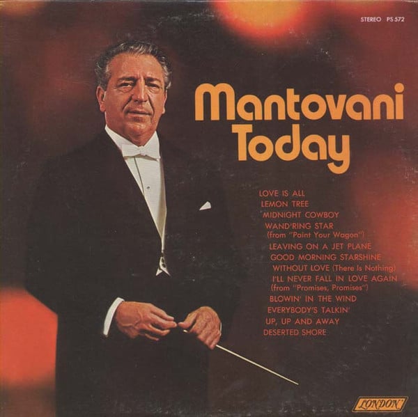 Mantovani : Mantovani Today (LP, Album)