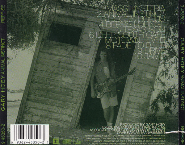 Gary Hoey : Animal Instinct (CD, Album)