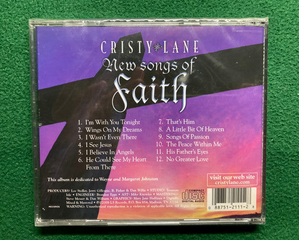 Cristy Lane : New Songs Of Faith (CD, Album)