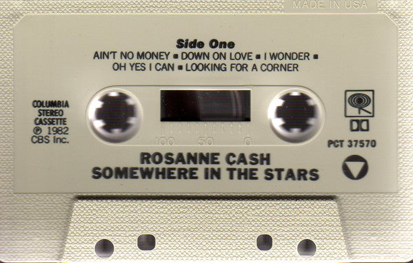 Rosanne Cash : Somewhere In The Stars (Cass, Album, Dol)