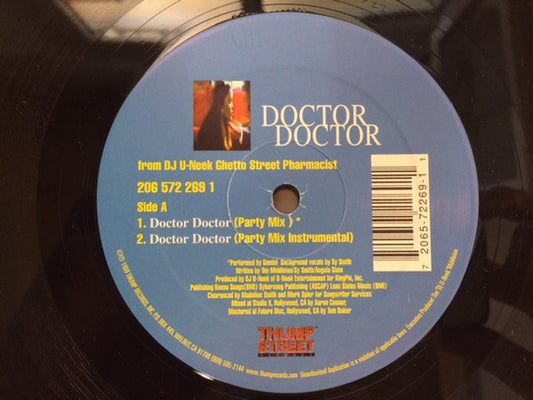 DJ U-Neek feat, Gemini (137) : Doctor Doctor (12")