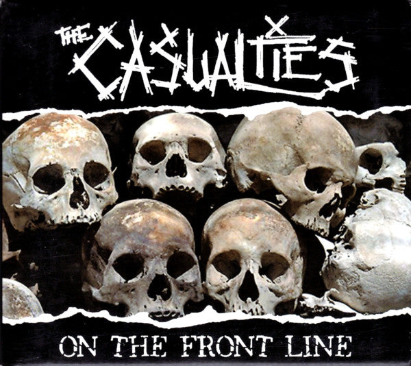 The Casualties : On The Front Line (CD, Album, Enh, Dig)