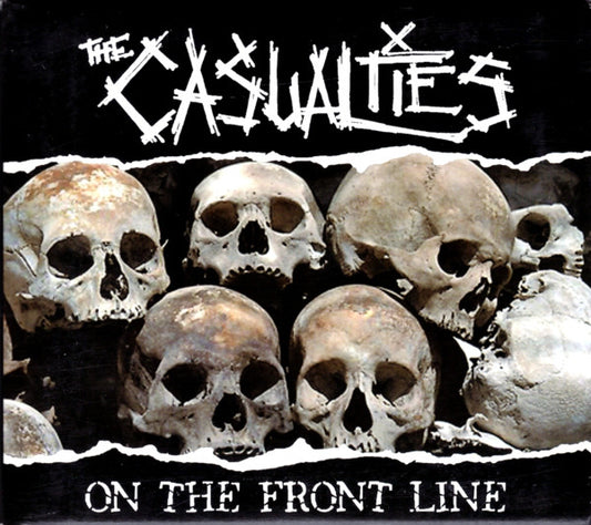 The Casualties : On The Front Line (CD, Album, Enh, Dig)