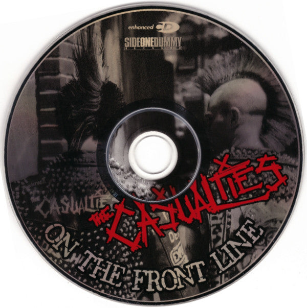 The Casualties : On The Front Line (CD, Album, Enh, Dig)