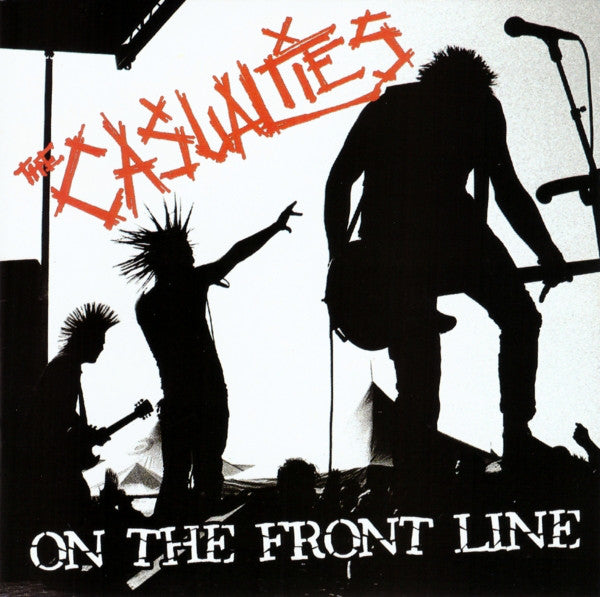 The Casualties : On The Front Line (CD, Album, Enh, Dig)