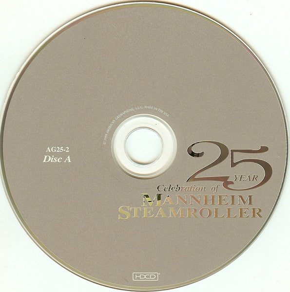 Chip Davis, Mannheim Steamroller : 25 Year Celebration Of Mannheim Steamroller (2xHDCD, Comp)