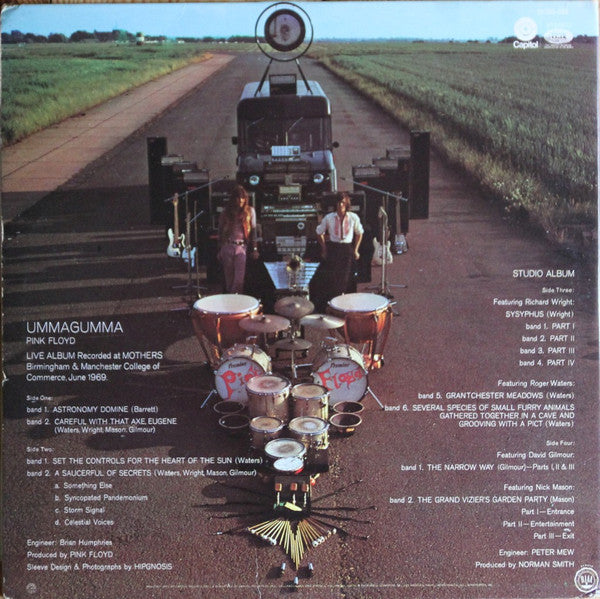 Pink Floyd : Ummagumma (2xLP, Album, RE, All)