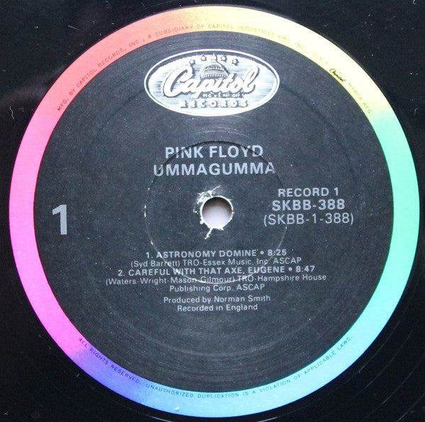 Pink Floyd : Ummagumma (2xLP, Album, RE, All)