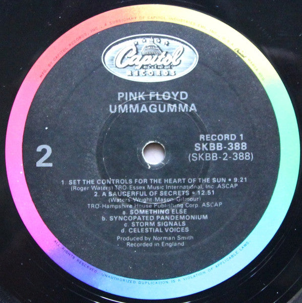 Pink Floyd : Ummagumma (2xLP, Album, RE, All)