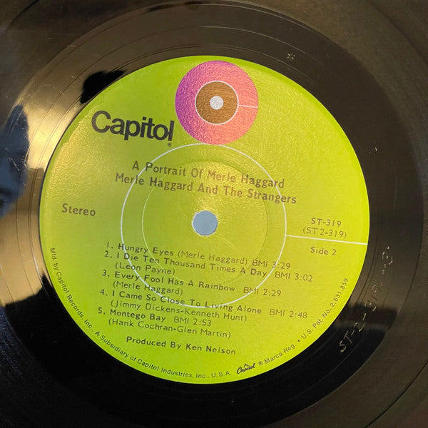 Merle Haggard : A Portrait Of Merle Haggard (LP, Los)