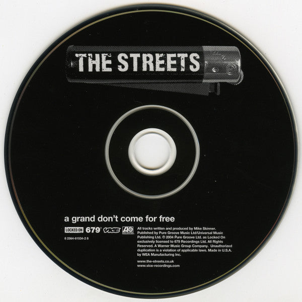 The Streets : A Grand Don't Come For Free (CD, Album)