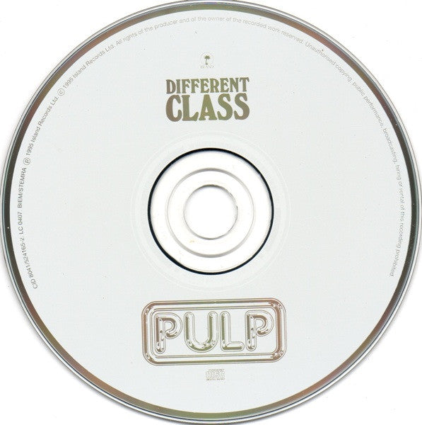 Pulp : Different Class (CD, Album, Sta)
