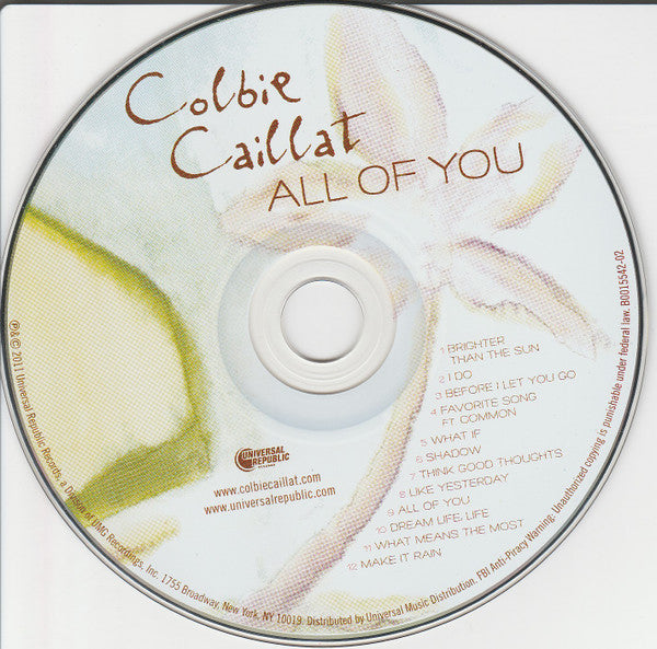 Colbie Caillat : All Of You (CD, Album)