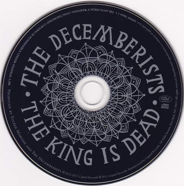 The Decemberists : The King Is Dead (CD, Album, Thr + DVD-V)