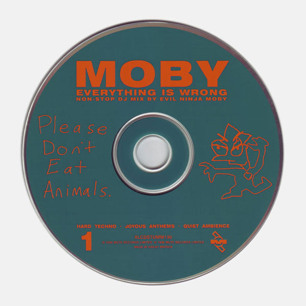 Moby : Everything Is Wrong (DJ Mix Album) (2xCD, Comp, Mixed, Nim)