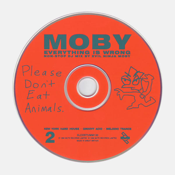 Moby : Everything Is Wrong (DJ Mix Album) (2xCD, Comp, Mixed, Nim)