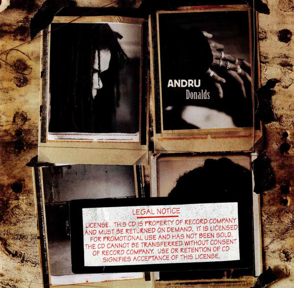 Andru Donalds : Andru Donalds (CD, Album, Promo)