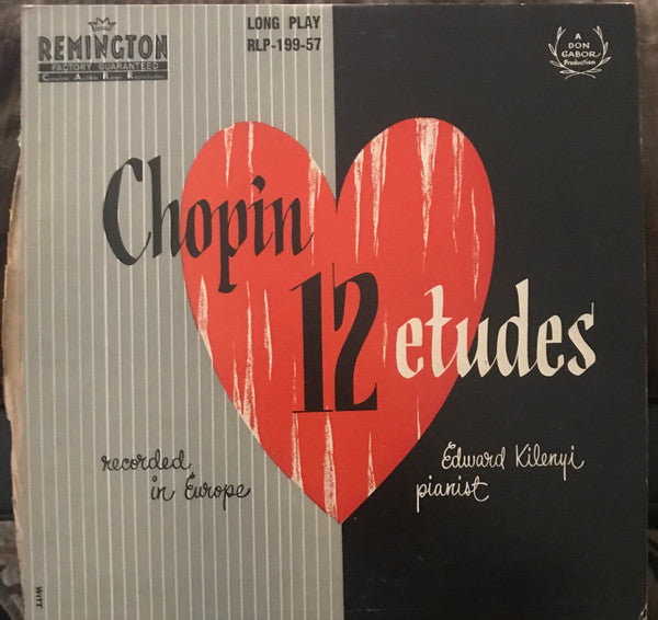Frédéric Chopin, Edward Kilenyi : 12 Etudes (LP, Mono)