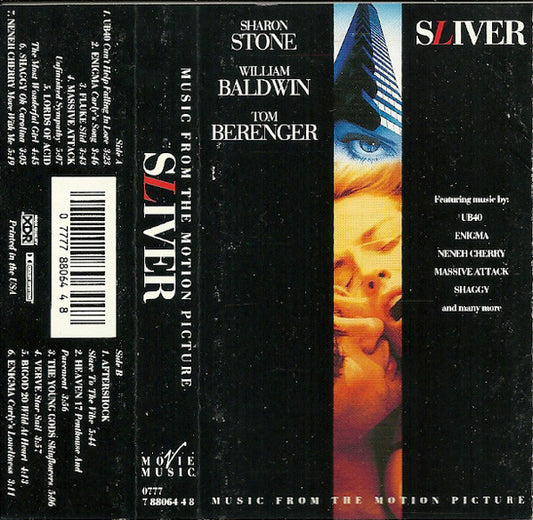 Various : Sliver (Music From The Motion Picture) (Cass, Comp)
