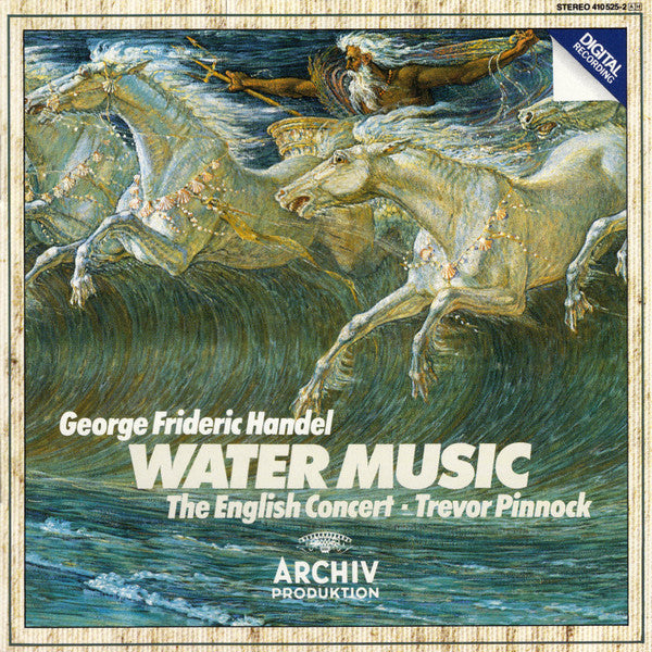 Georg Friedrich Händel, The English Concert · Trevor Pinnock : Water Music (CD, Album, RE)