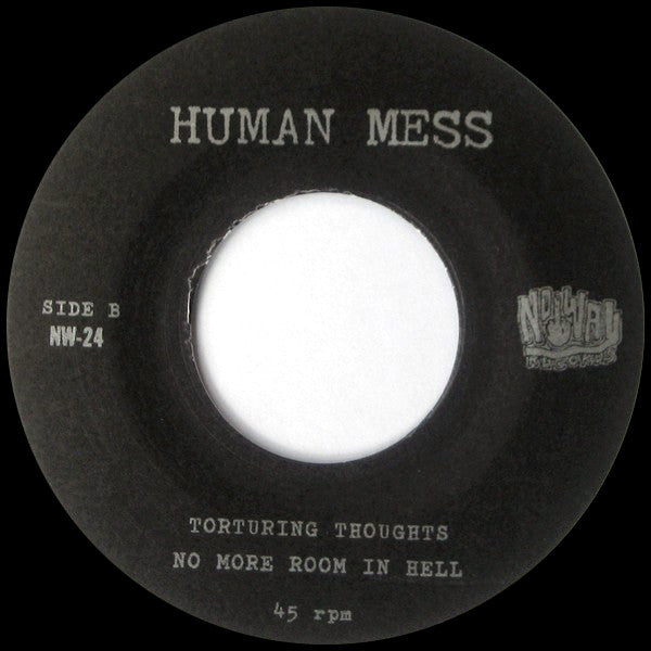 Human Mess - Uncaged Animal (7") (VG+) - Endless Media