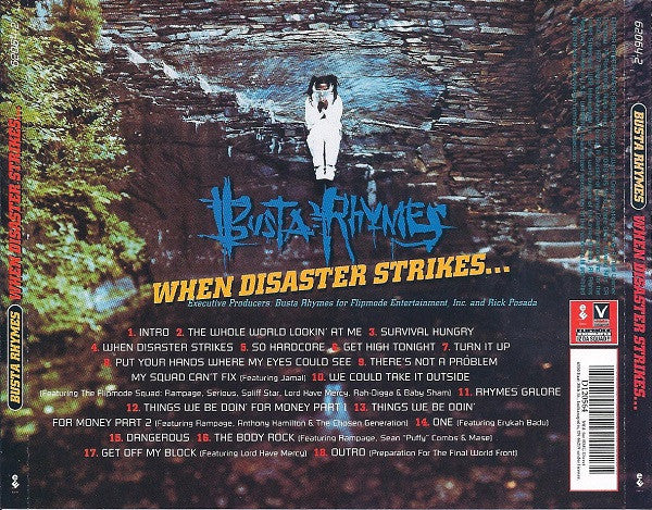 Busta Rhymes : When Disaster Strikes... (CD, Album, Club)