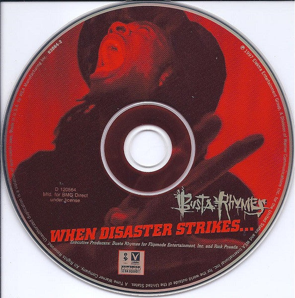 Busta Rhymes : When Disaster Strikes... (CD, Album, Club)
