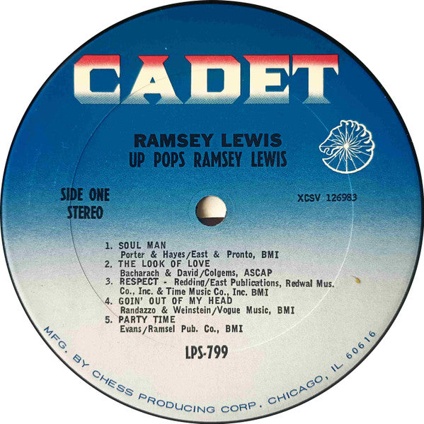 Ramsey Lewis : Up Pops Ramsey Lewis (LP, Album, RP, San)