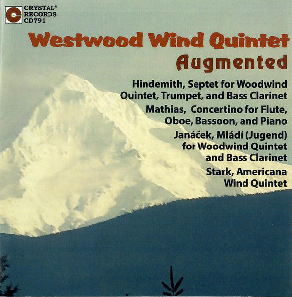 Westwood Wind Quintet : Augmented (CD)