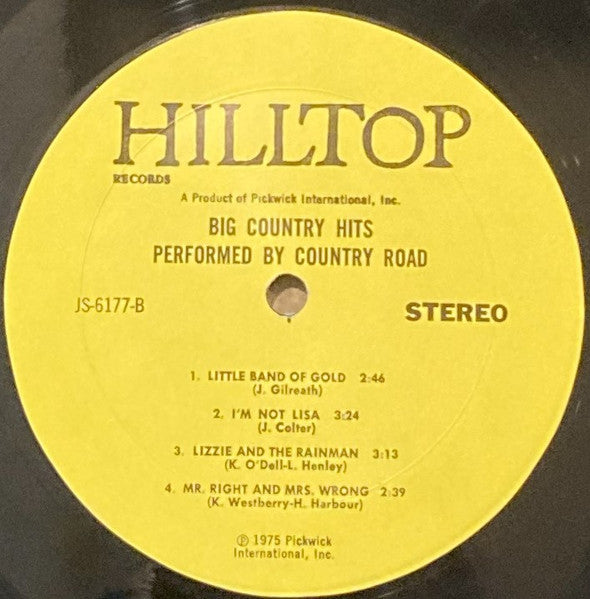 Country Road : Big Country Hits (LP, Album)