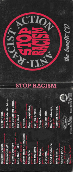 Various : Stop Racism Anti-Racist Action The Benefit CD (CD, Comp)