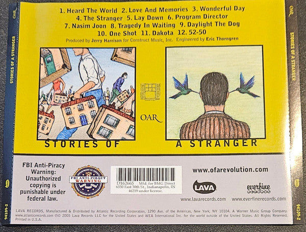 O.A.R. : Stories Of A Stranger (CD, Album, Clu)