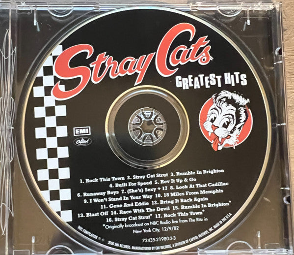 Stray Cats : Greatest Hits (CD, Comp, Club, RM)