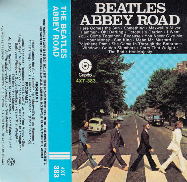 The Beatles : Abbey Road (Cass, Album, RE)