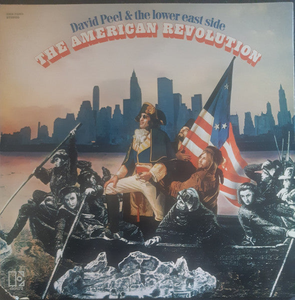 David Peel & The Lower East Side : The American Revolution (LP, Album, RP, Ter)