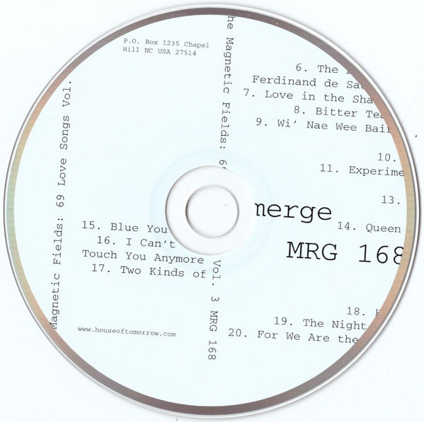 The Magnetic Fields : 69 Love Songs Vol. 3 (CD, Album)