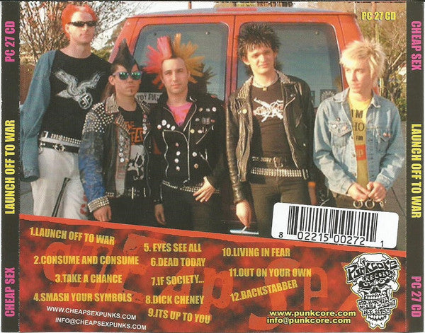 Cheap Sex : Launch Off To War (CD, Album)