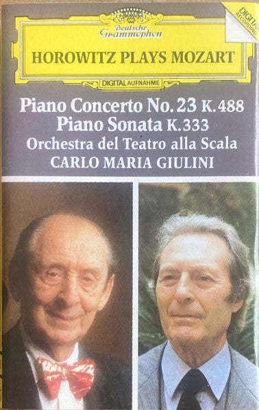 Vladimir Horowitz, Wolfgang Amadeus Mozart, Carlo Maria Giulini : Horowitz Plays Mozart (Cass, RE, Dol)