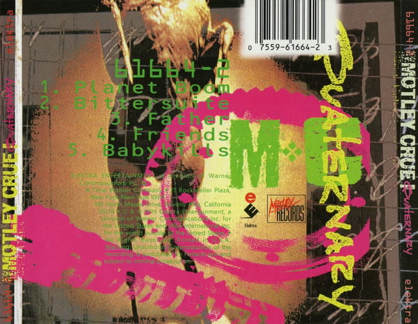 Mötley Crüe : Quaternary (CD, EP)