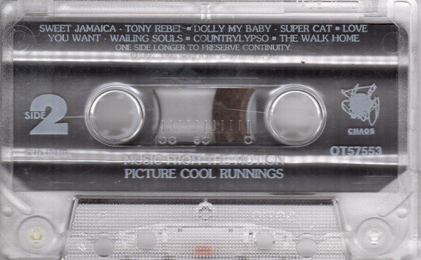 Various : Cool Runnings (Music From The Motion Picture) (Cass, Comp)