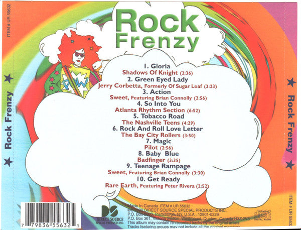 Various : Rock Frenzy (CD, Comp)