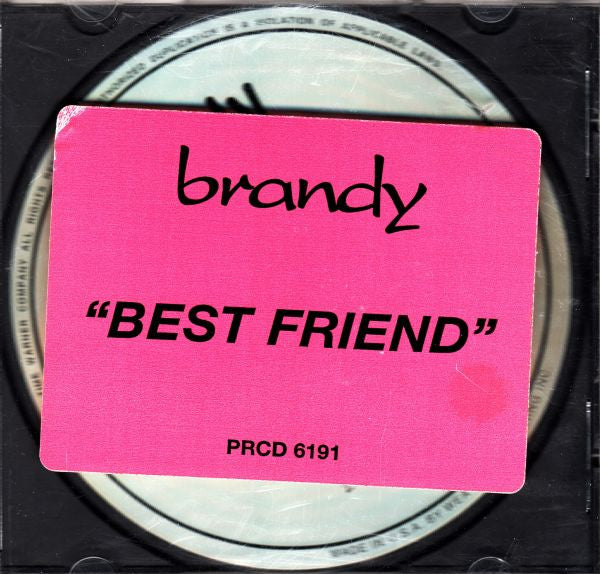Brandy (2) : Best Friend (CD, Single, Promo)